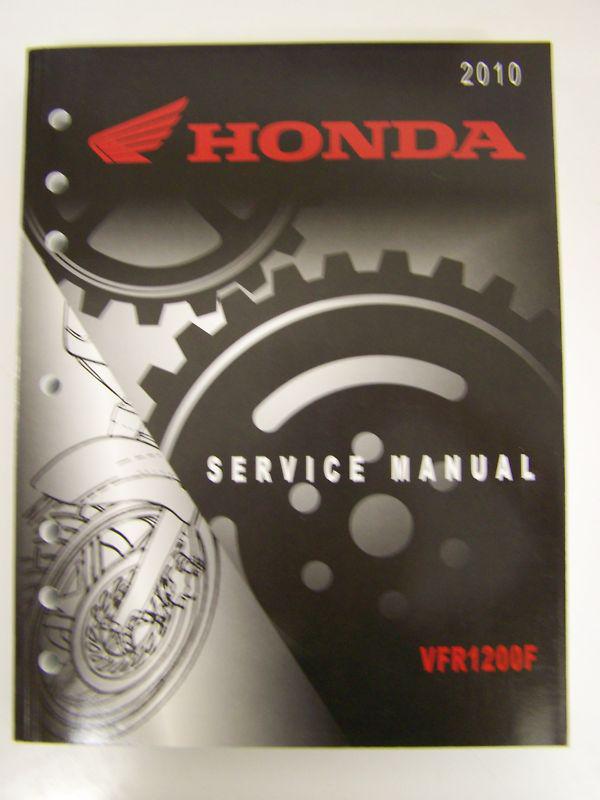 2010 honda vfr1200f motorcycle oem service shop repair manual