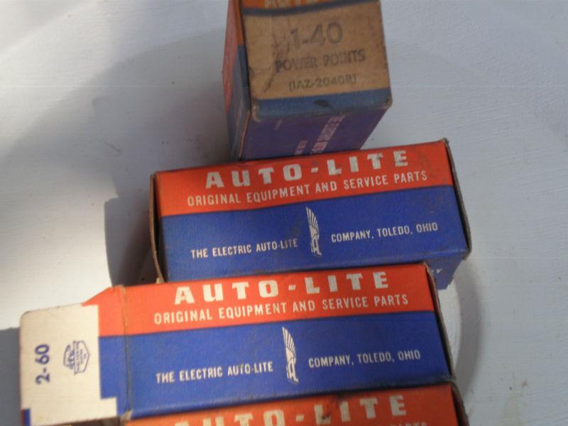 Autolite ignition points 1-40 chrysler,plymouth,nash 1930's - 1960's nors