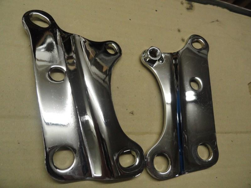 Sportster "new repo" set of front motor mount plates #16236-89t