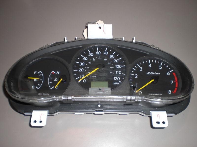 02 03 subaru impreza ts & rs speedometer gauge cluster instrument speedo mt