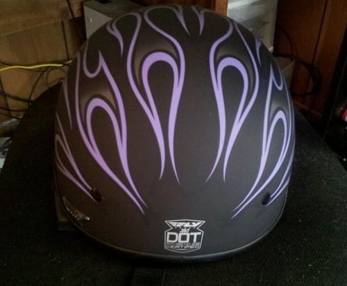 Women's fly .357 half helmet sz. s