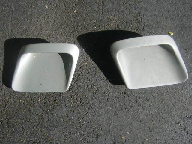 1970 gto hood scoops not reproductions! no reserve.