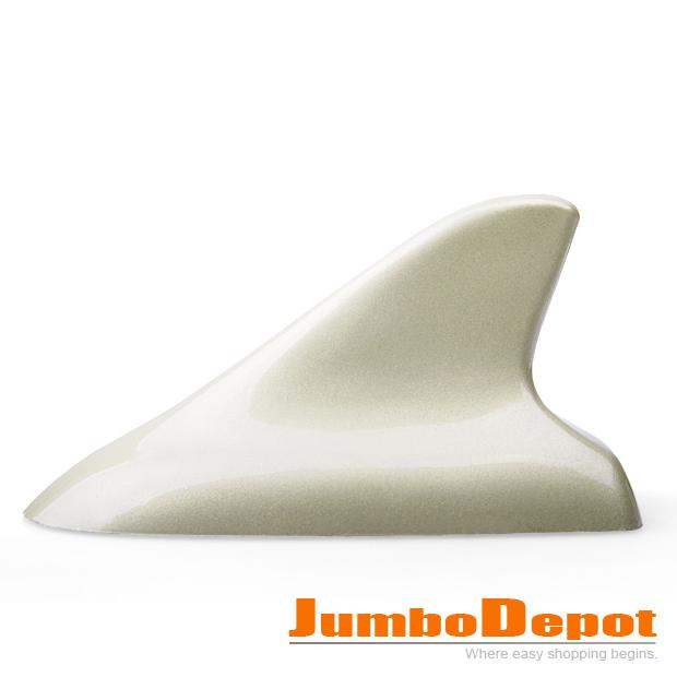 Buick cool style champagne shark fin dummy antenna roof top decorative fits cars
