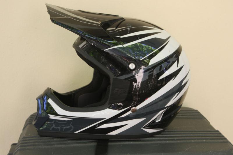 Fox tracer  raciing helmet for youth size. 