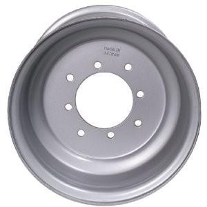 Itp steel atv wheel 11x6 4+2 4/110 silver