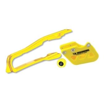 Tm designworks factory edition chain slide-n-guide kit yellow suzuki rmz 250 450