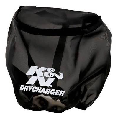 K&n ru-5147dk air filter wrap precharger polyester black conical ea