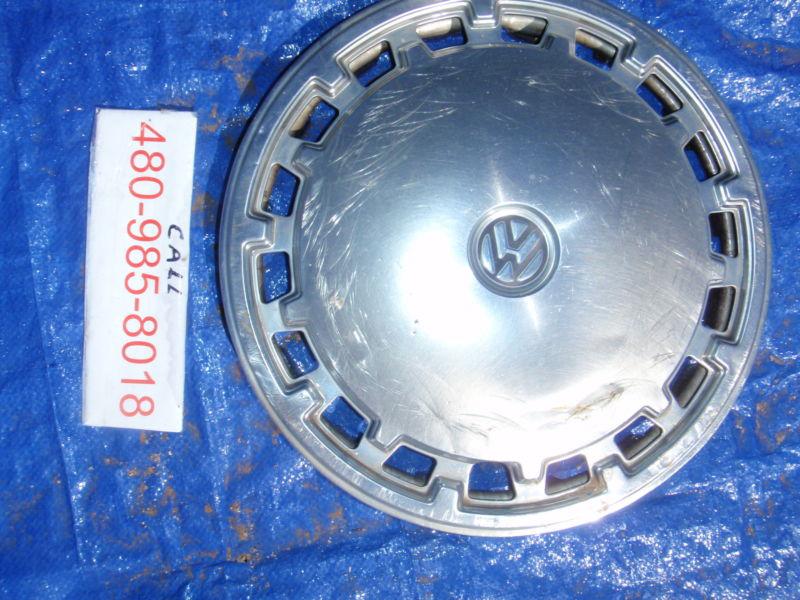 Vw rabbit hubcap wheel cover 83 84 oem 13" rim cap 175 601 155 c volkswagen 
