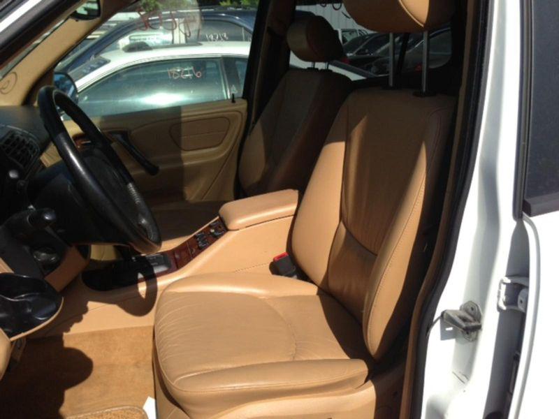 1998 mercedes ml-class front seat pair tan leather heated very nice!!!