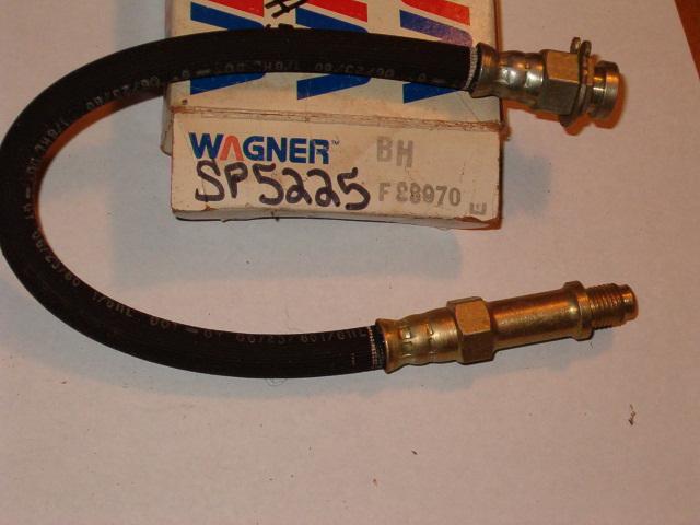 1975 76 77 78 chrysler new yorker, imperial front brake hose nos wagner