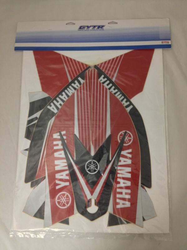 One industries gytr contour red black graphics kit yamaha yfz450 04-08 09 12 13