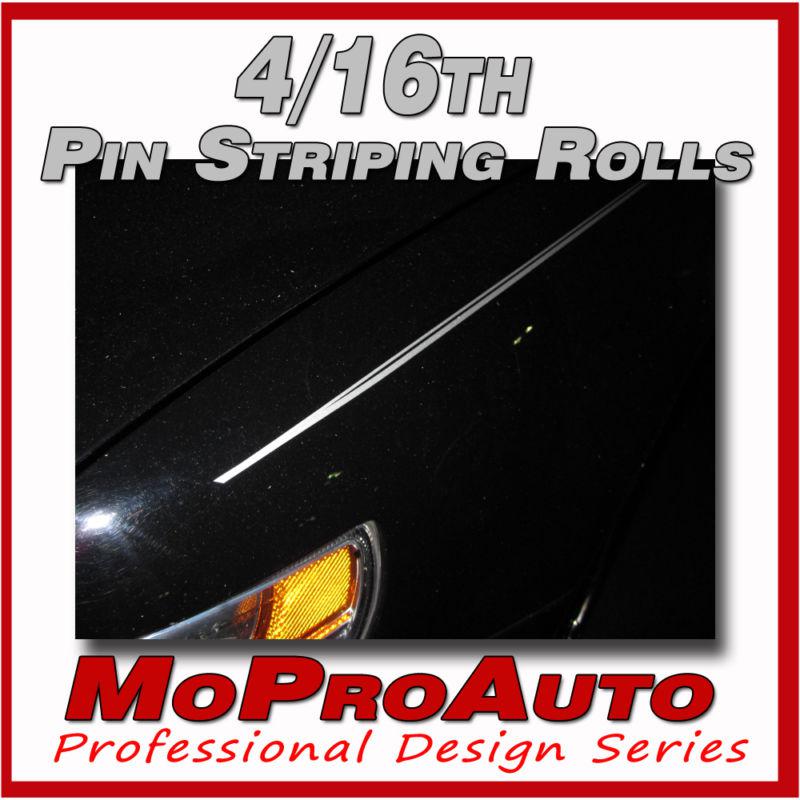 4/16th x 150 ft roll pin striping stripes trim decals solid * pro 3m vinyl jn7