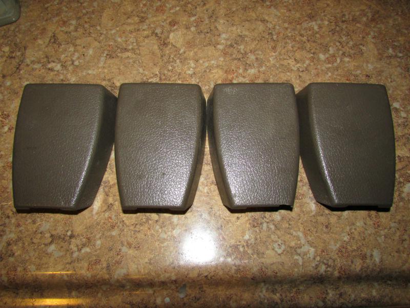 Toyota 4runner hilux surf tan brown rear seat hinge mount bolt cap covers 90-95