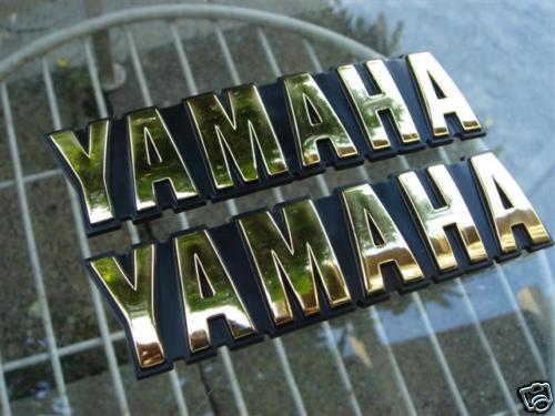 Yamaha rx100 tank emblem./// new