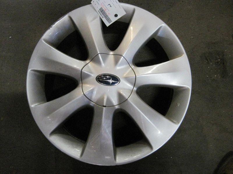 06 07 subaru tribeca wheel 18x8 (alloy, 7 spoke), silver autogator 