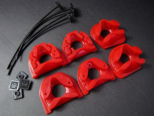 Energy suspension motor mount inserts red 94-01 integra 99-00 civic si