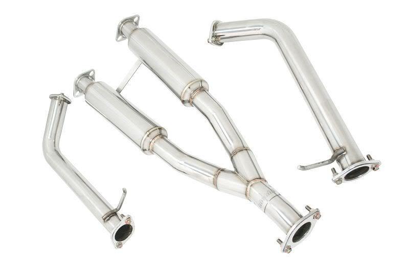 Megan 2.5" stainless middle section midpipe mid pipe infiniti m35 m45 06-10 y50