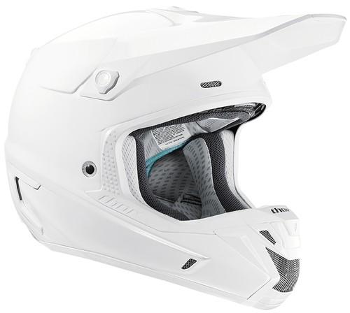 Thor verge white solid helmet large new 2014