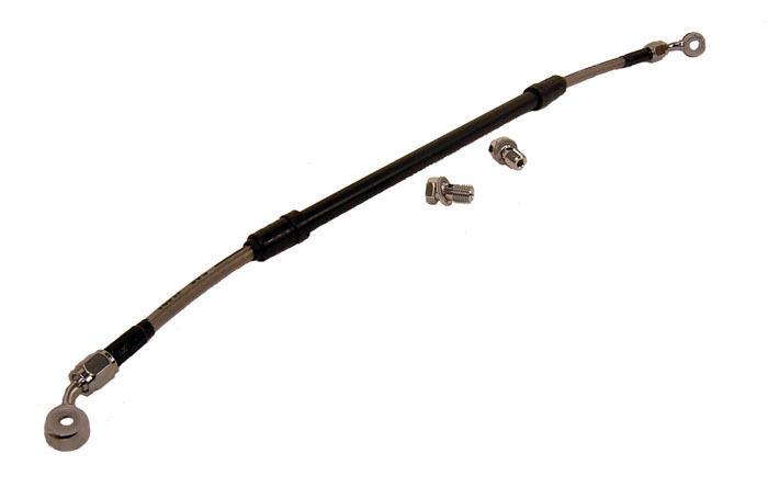 Stainless steel braided front brake line hose rmz250 04-10 kx250f 05-05 
