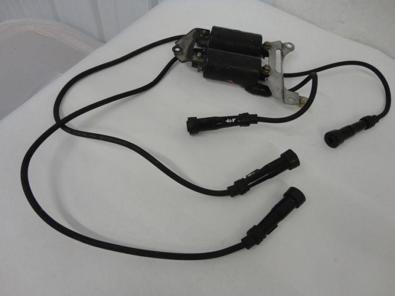 1983-1986 honda vf1100c magna v65 ignition coils & wires nice 3168