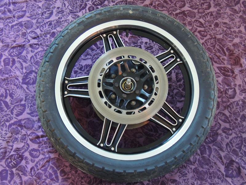 1982 honda 650 nighthawk front  rim ( no tire included)