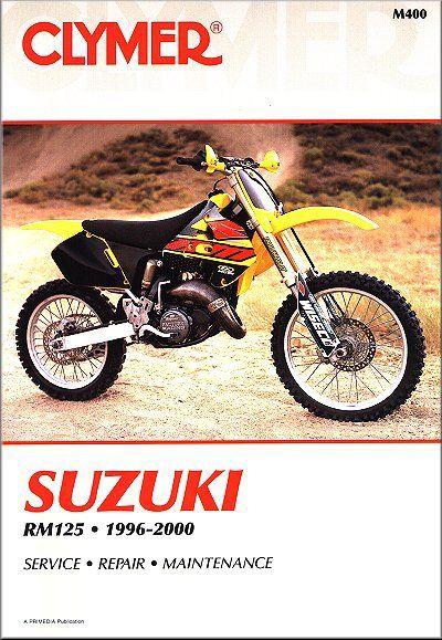1996-2000 suzuki rm125 clymer repair manual