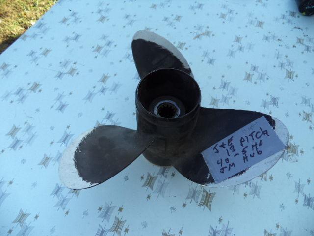 Johnson evinrude outboard prop propeller 12 1/2 x 13 pitch 40-50hp #386909