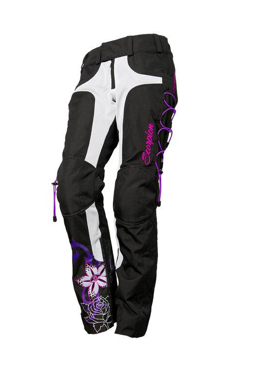 Scorpion savannah ii 2 orchid medium textile motorcycle womens pants med md m
