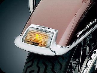 Kuryakyn smoke turn signal lens kit rear 4995