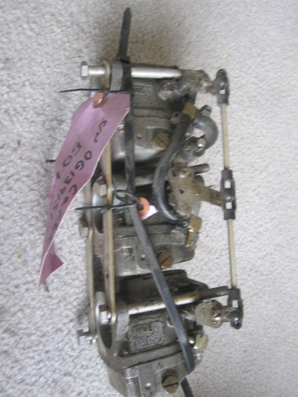 Mercury 50hp outboard motor 3 carbs and linkage