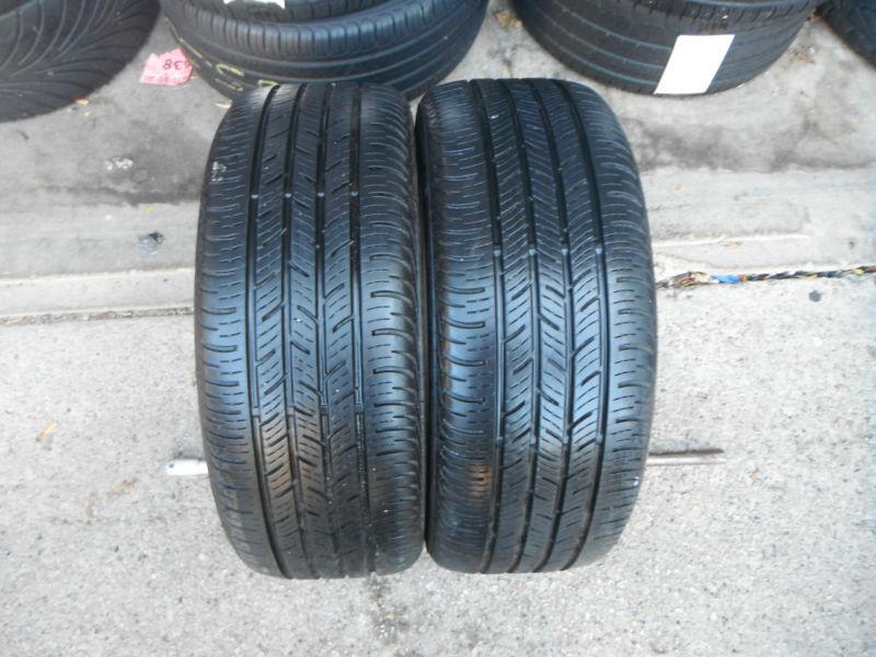 2 excellent 225 45 17 91h continental contiprocontact ssr tires 7-7.5/32 noplugs
