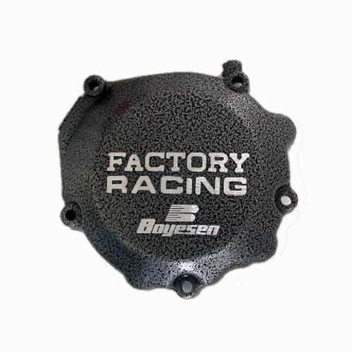 Boyesen factory racing ignition cover silver fits yamaha yz250 1997-1998