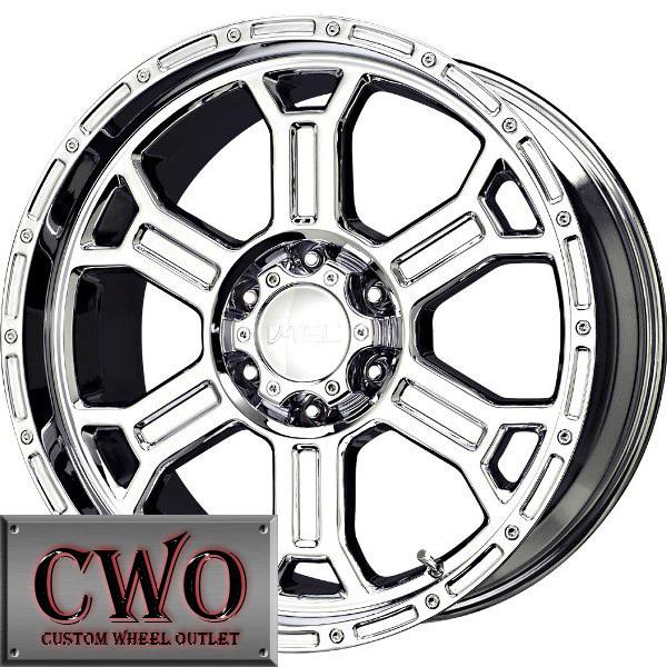 17 chrome v-tec raptor wheels rims 8x170 8 lug ford f250 f350 super duty