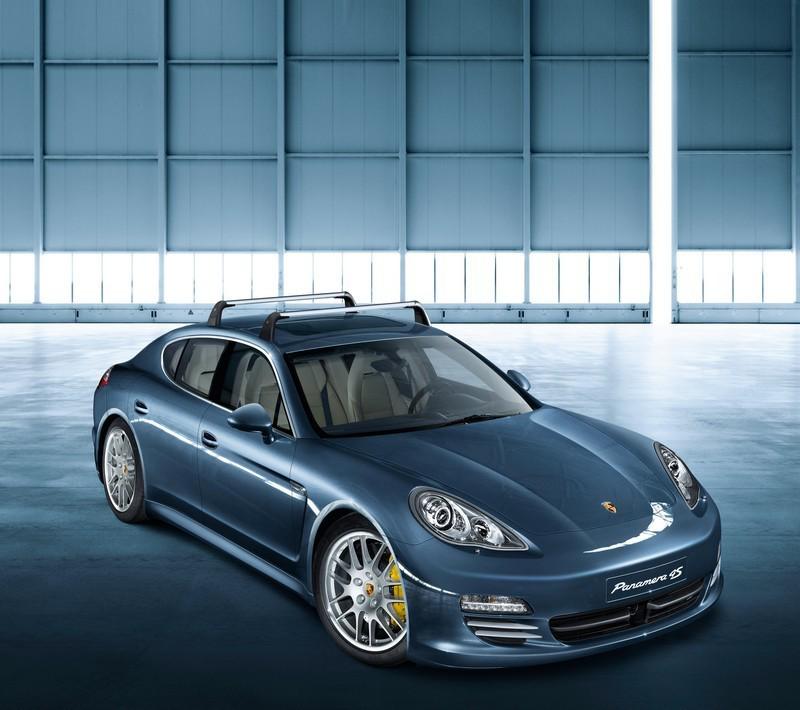 Porsche panamera oem roof transport system w carry bag