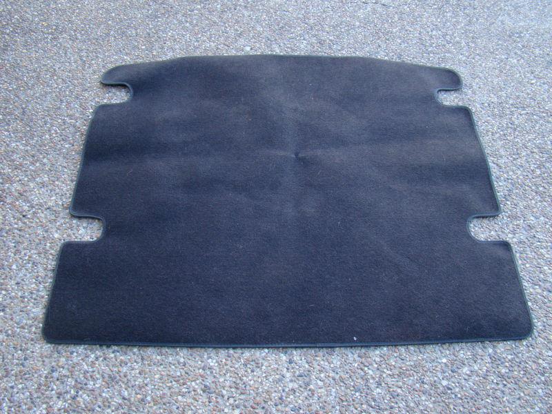 Porsche oem factory cayenne black color cargo area carpet floor mat for 2003/10 