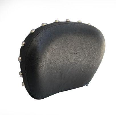 Universal studded backrest pad for motorcycles / sissy bars