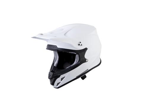 Scorpion vx-r70 solid mx offroad helmet white