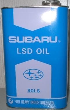 Subaru (oem) subaru mechanical lsd 75w-90 gear oil 1 litre bottle
