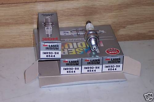 4 pack of ngk 6544 spark plugs imr9d-9h honda pwc f-12x r-12