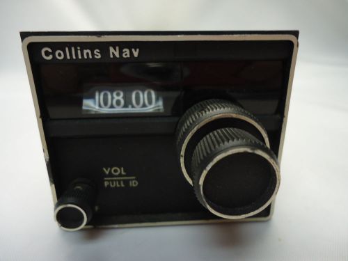 Collins 622-2081-001 vir-350 nav receiver  - used avionics