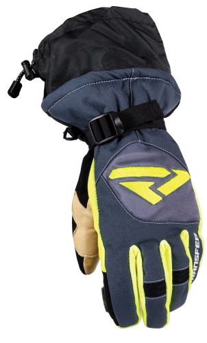 Fxr transfer 2016 snow gloves black/hi-vis/yellow