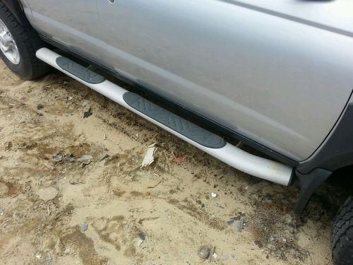 Rare 2001 nissan frontier crew cab oem step bars running boards complete set