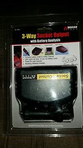 Wagan 3-way socket output w/ battery analysis wag9794