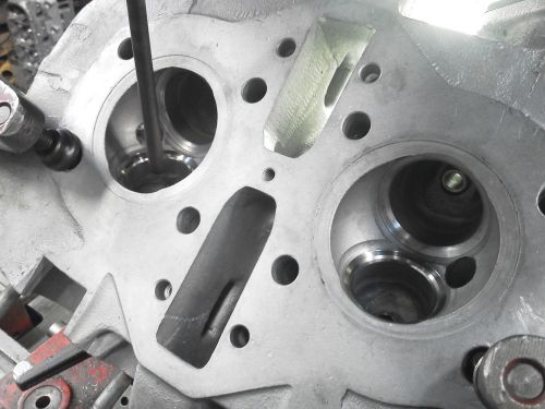 Honda cb450 cb500t cylinder head rebuild service valve job