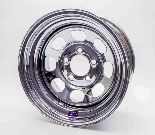 Bart wheels economy d hole 15x8 in 5x5.00 chrome wheel p/n 534-58503