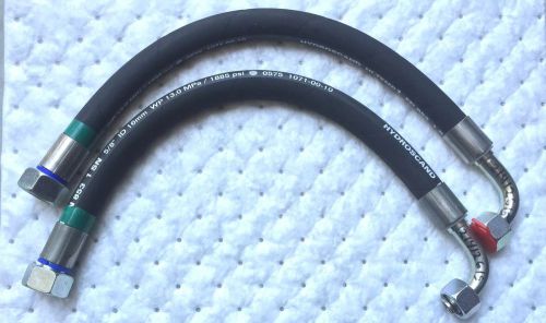 2 volvo penta oil hoses for ips a b c d and later drives part # 21412615 new
