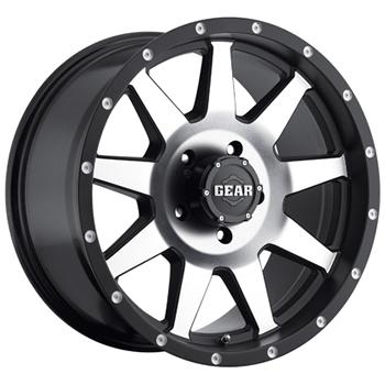 20x9 black gear alloy overdrive  5x150 +18 wheels nitto terra grappler 295/60/20