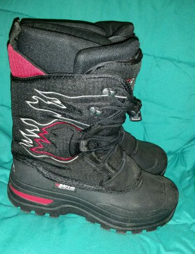 *baffin polar proven flame snow boots rated-40f(-40c womens sz 7/men 4 msrp $220