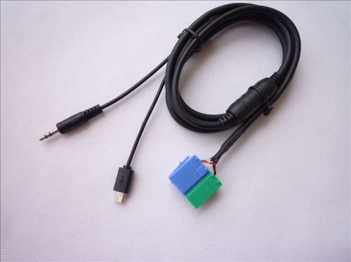 Usb aux in audio charger connector cable interface for porsche becker android