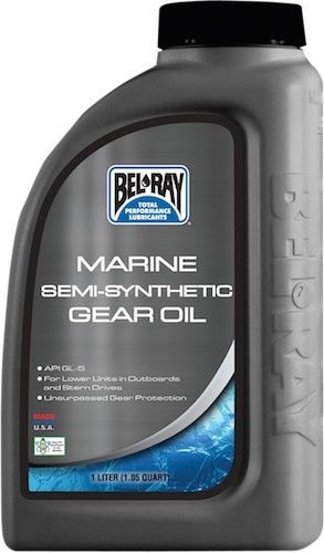 Bel-ray 1 liter marine semi-synthetic gear oil 1l 99740-bt1